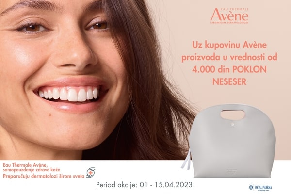 Avene + poklon neseser